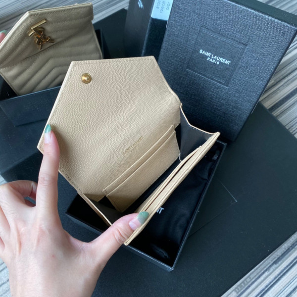 Y*L monogram small envelope wallet in