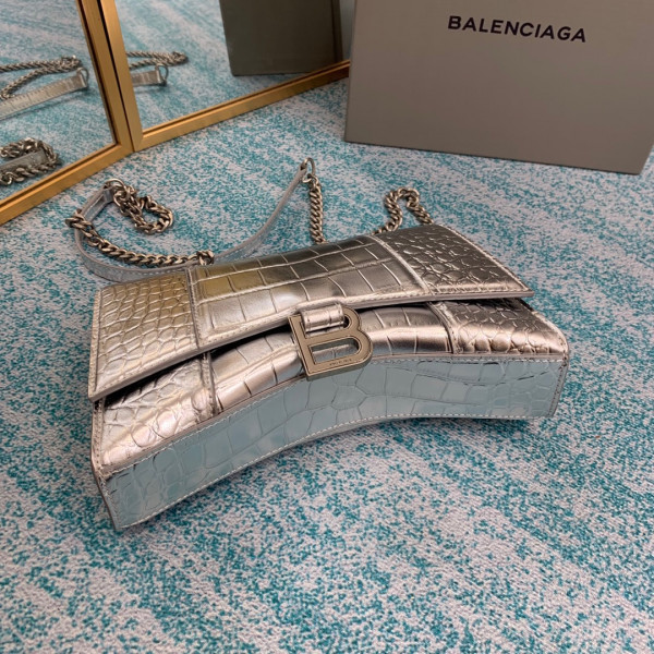 Ba*len*cia*ga  hourglass chain bag