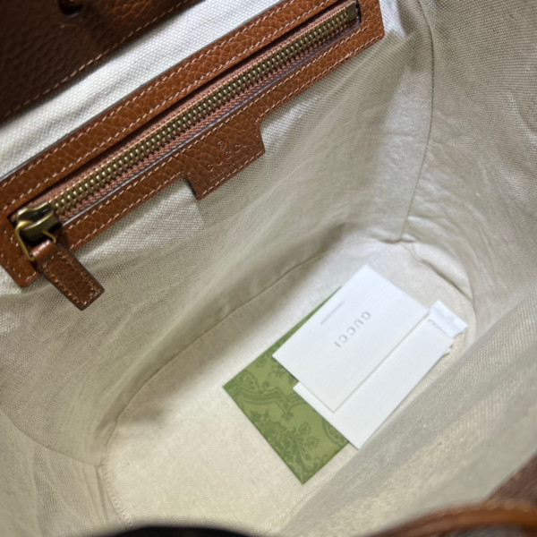 G*u*i backpack with interlocking g