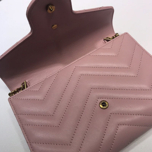 G*u*i gg marmont chain wallet