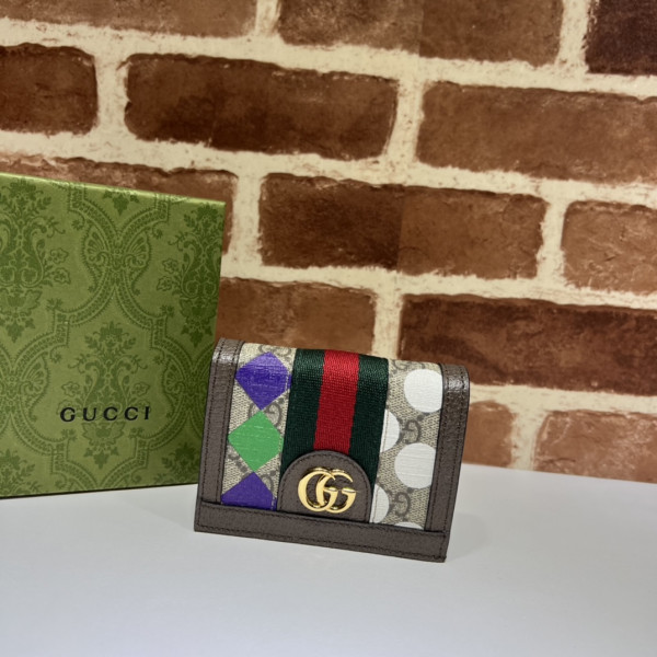 G*u*i ophidia card case wallet