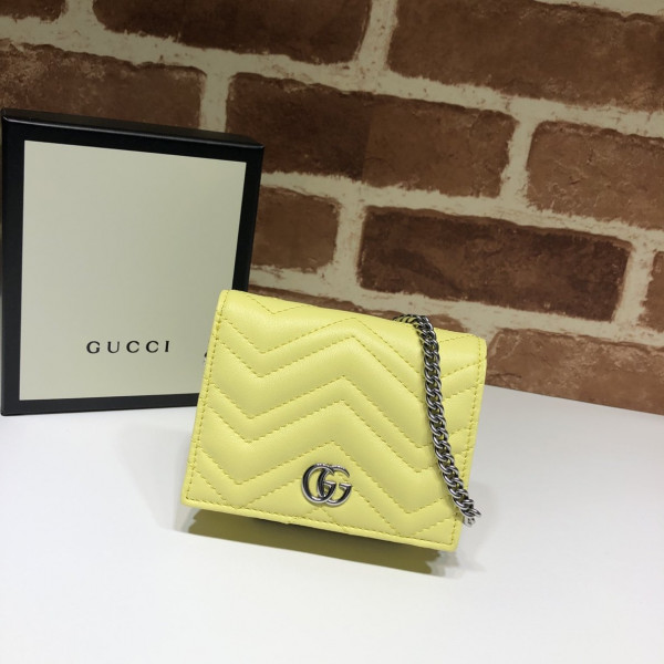 G*u*i gg marmont chain wallet