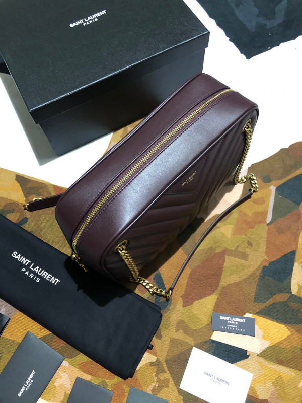 Y*L joan camera bag in y-quilted smooth leather