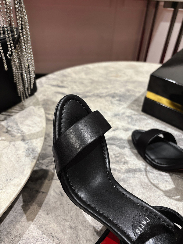 Ch**an louboutin heels sandal - 8.5cm