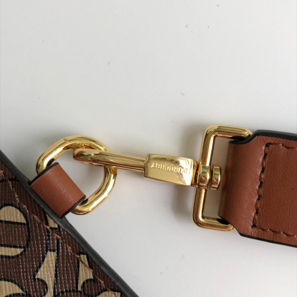 B**rry tmonogram stripe print e-canvas zip pouch