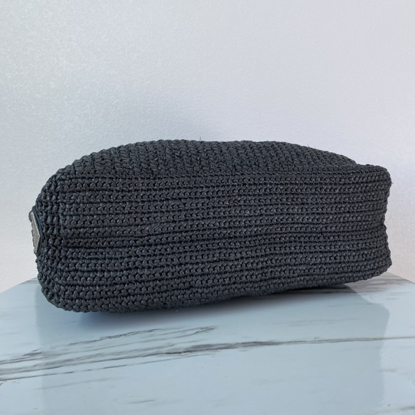 Pra*a crochet tote bag-48*34*16cm