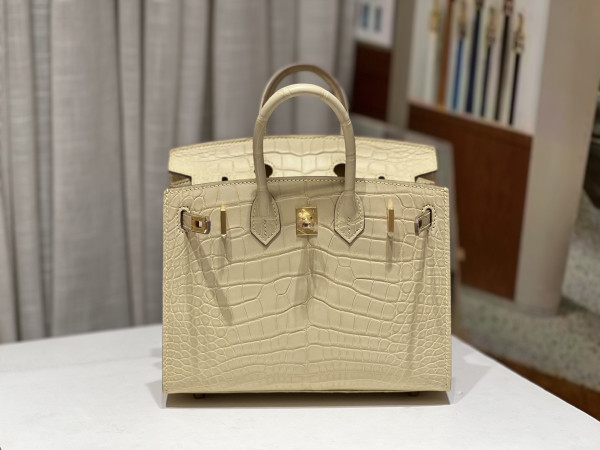 H**mes birkin 20cm-crocodile leather
