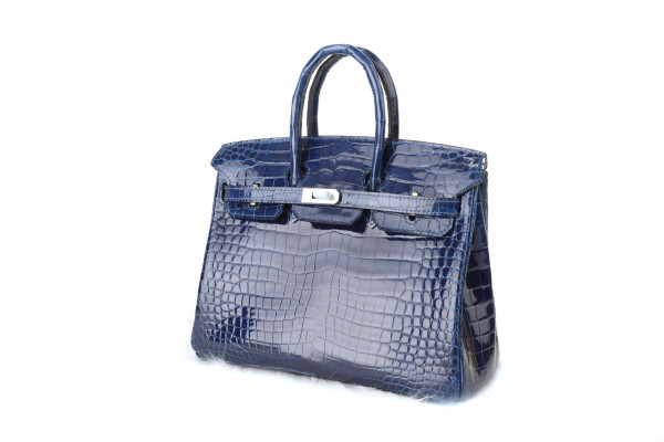 H**mes birkin 25cm crocodile leather