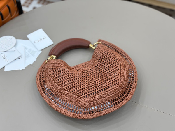 Chloe 25S summer banana hobo bag - 36*21.5*2cm